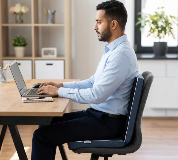 مخدة طبية للظهر لتحسين وضعية الجلوس في المكتب