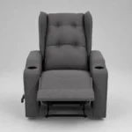 Grey comfort recliner chair