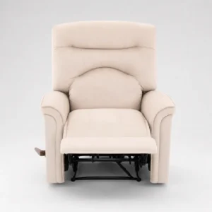 Beige comfort recliner chair