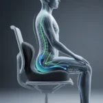 تخفيف الضغط عن عرق النسا والعصب الوركي باستخدام مسند الظهر الطبي OrthoHip Pro