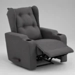 Modern grey recliner chair