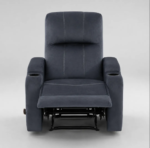 blue recliner chair