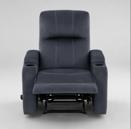 blue recliner chair