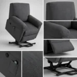 Details movable recliner chair