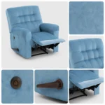Details swivel recliner chair