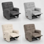 Colors swivel recliner chair