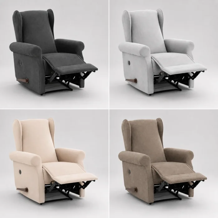 Colors rocking recliner chair