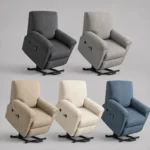 Colors movable recliner chair