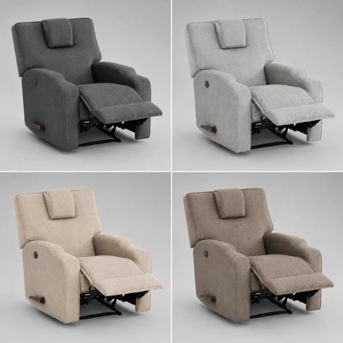 Colors electric power recliner chair