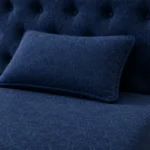 Tufted back single sofa