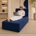 Single foam sofa bed
