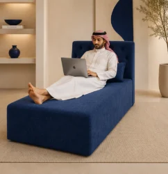 Single foam sofa bed