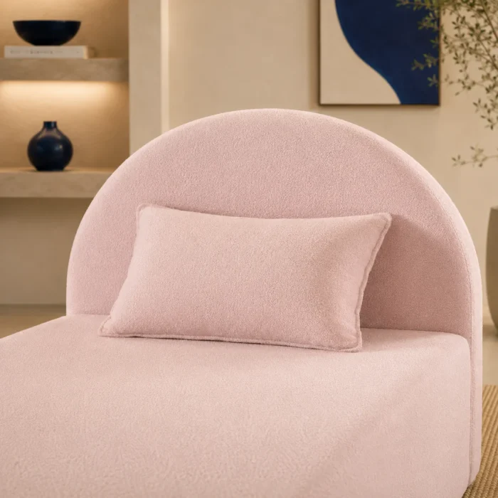 Semicircular back sleeper chair