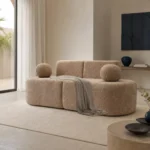 Modern 2 seater sofa