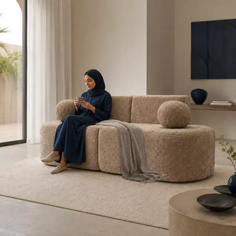 Comfortable box sofa seating