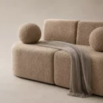 Box sofa fabric texture