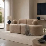 2 seater box sofa