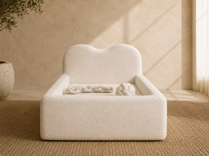 Single foam sofa bed