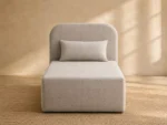 Folding single sofa bed