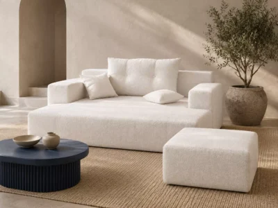 Double foam sofa bed