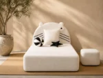 Single foam sofa bed