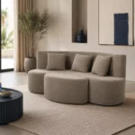 Modern modular foam sofa