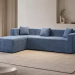 Foam corner sofa