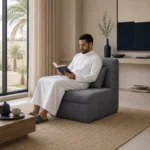 Comfortable all foam sofa