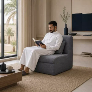 Comfortable all foam sofa