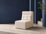 Frameless foam sofa chair
