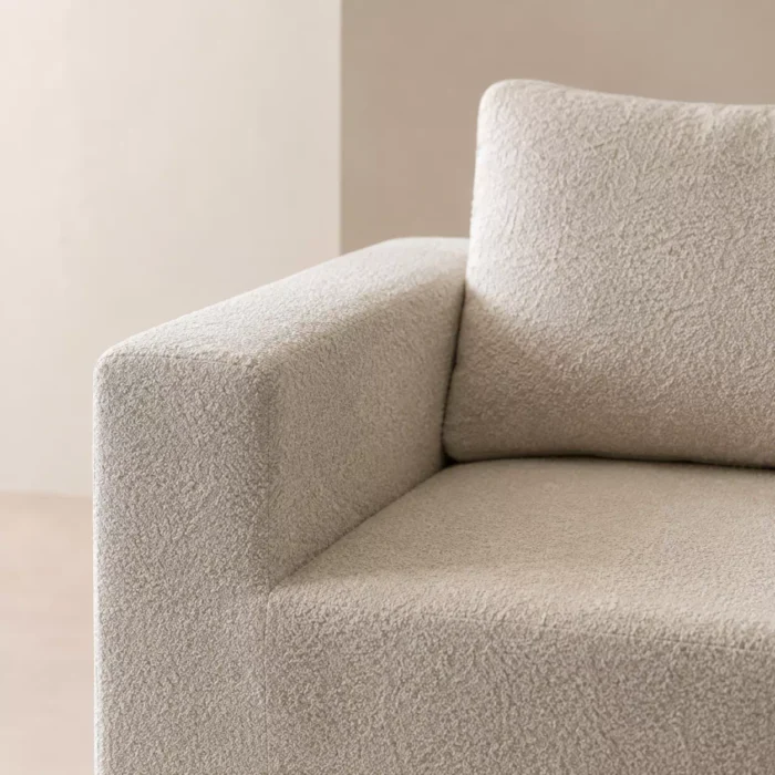 Foam sofa chair details