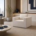 Square foam chair