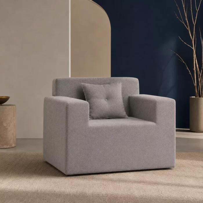 Modern all foam sofa