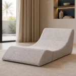 Foldable foam sofa