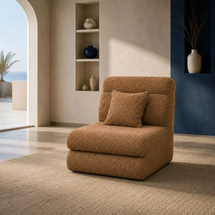 Foam accent chair