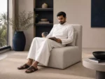 Boxy sofa
