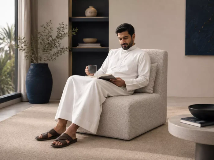 Boxy sofa