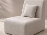 Single foam sofa