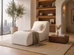 Modern single foam sofa
